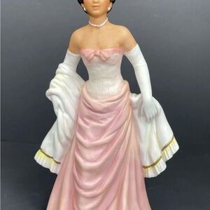 Vtg Home Interior
Homco Lady Crystal
Victorian Ladies Figurine
#1435 Ball Gown